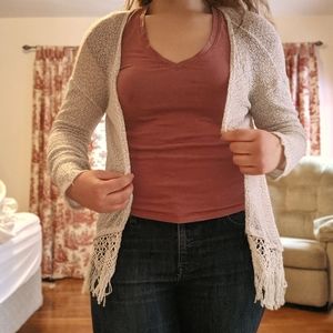 Lace cardigan